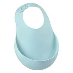 Bavoir silicone Bleu clair