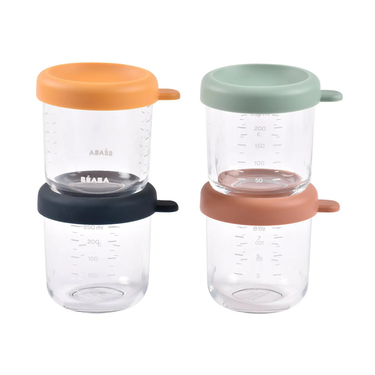 Coffret 4 portions verre 250ml Sunrise