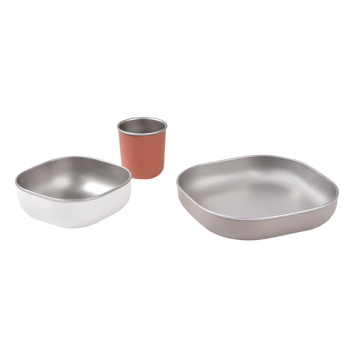 Coffret repas inox Terracotta