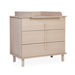 Commode 3 tiroirs Nordica naturel