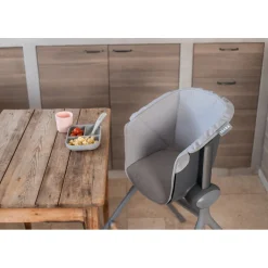 Coussin d'assise Junior pour Chaise Haute Up and Down Gris