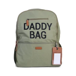 Daddy Bag Sac A Dos À Langer - Toile - Kaki