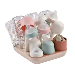 Egoutte-biberons Forêt Terracotta/Argile