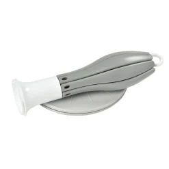 Egoutte-biberons pliable Flower Gris