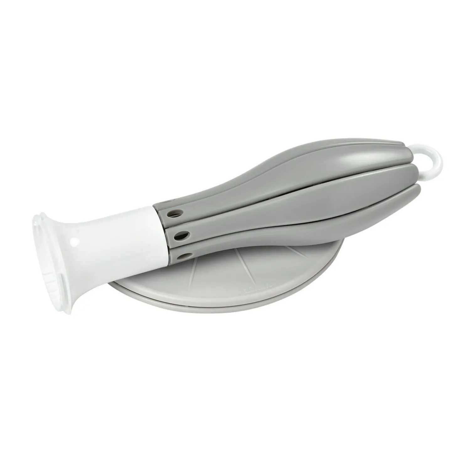 Egoutte-biberons pliable Flower Gris