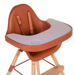 Evolu Tablette De Chaise - Abs - Rouille + Napperon En Silic