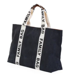 Family Bag Sac A Langer - Signature - Canvas - Noir