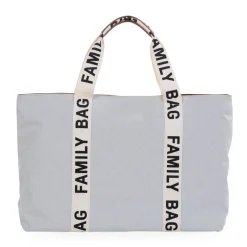 Family Bag Sac A Langer - Signature - Canvas - Ecru