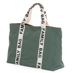 Family Bag Sac A Langer - Signature - Canvas - Vert