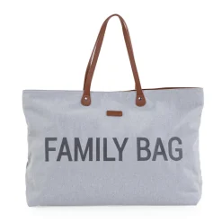 Family Bag Sac A Langer - Canvas - Gris