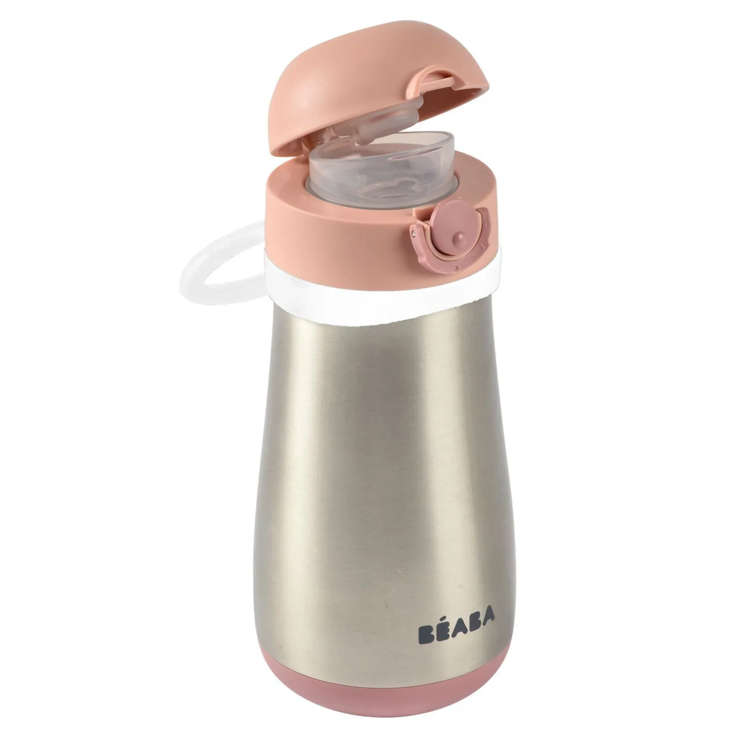 Gourde inox 350 ml Vieux rose