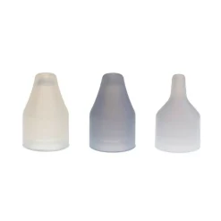 Lot de 3 embouts pour mouche bébé Tomydoo Blanc / bleu