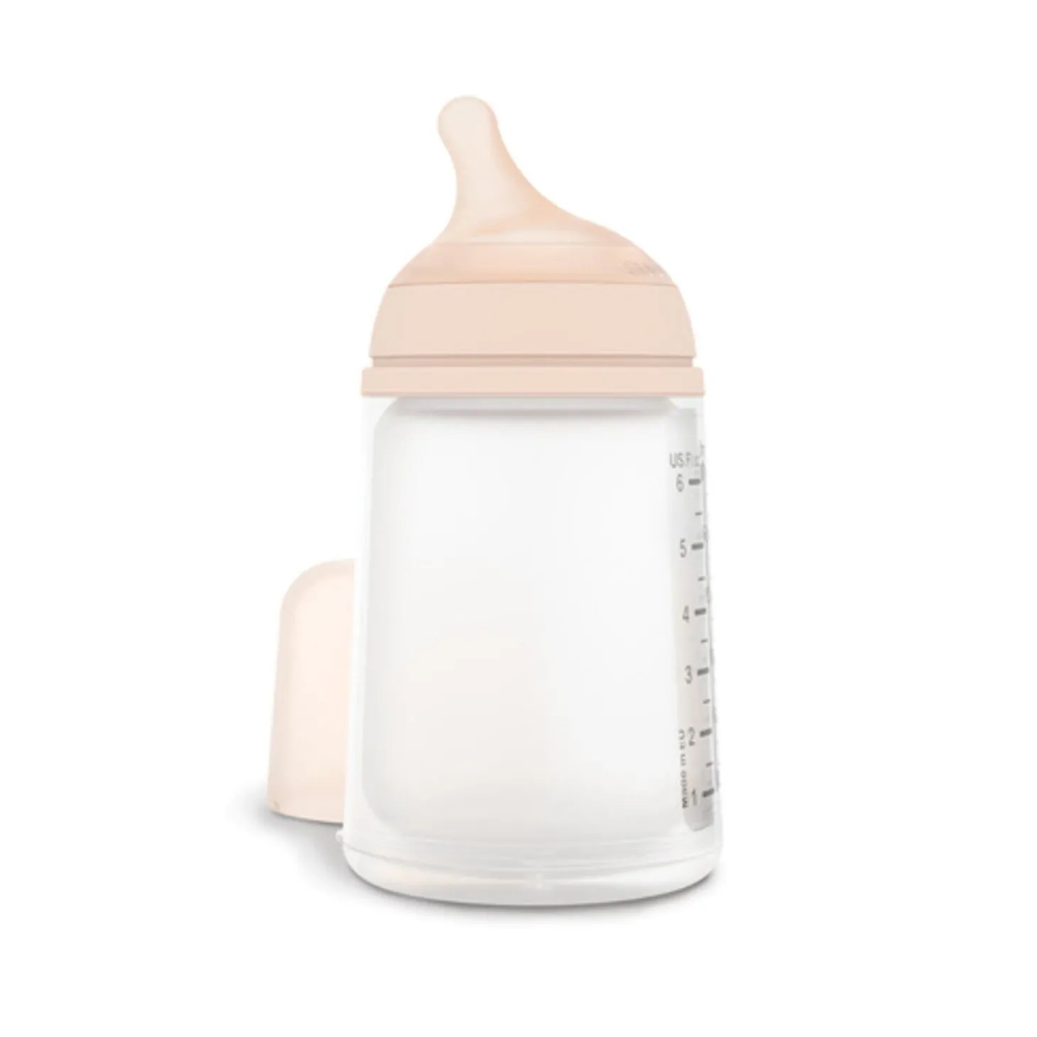 Lot de 2 tétines pour biberon anti-colique ZERO.ZERO - Débit Moyen