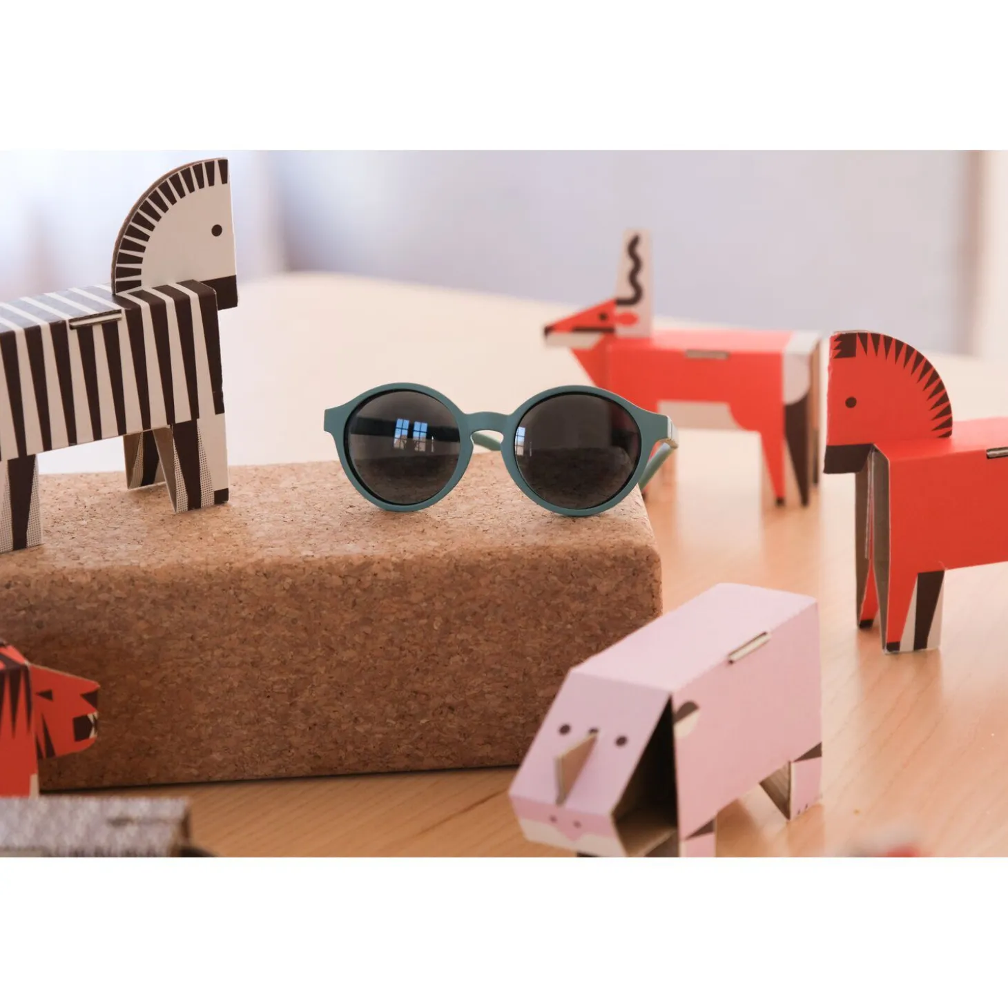 Lunettes 2-4 ans Merry Vert tropical