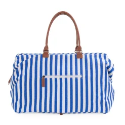 Mommy Bag ® Sac à Langer - Rayures - Bleu Electrique /Bleu