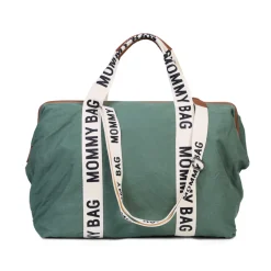 Mommy Bag ® Sac A Langer - Signature - Toile - Vert