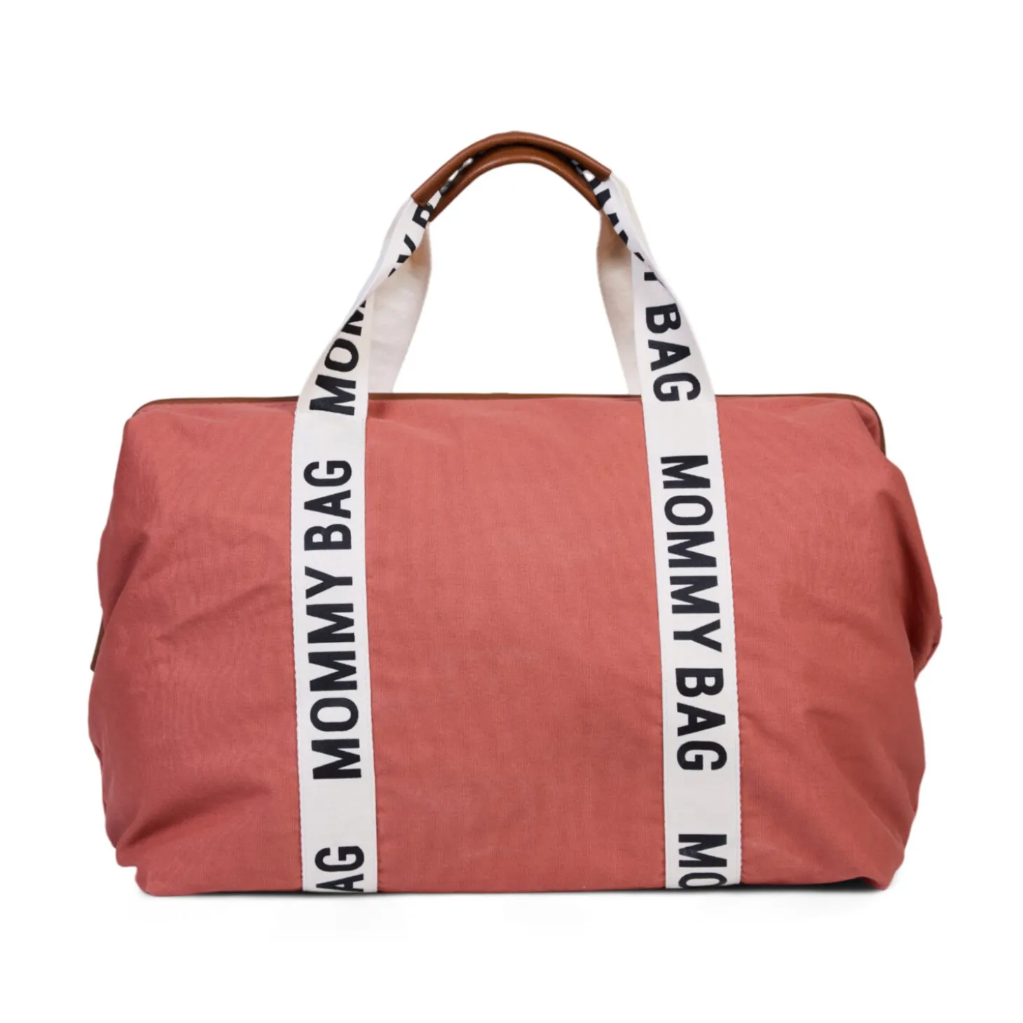Mommy Bag ® Sac A Langer – Signature - Toile - Terracotta