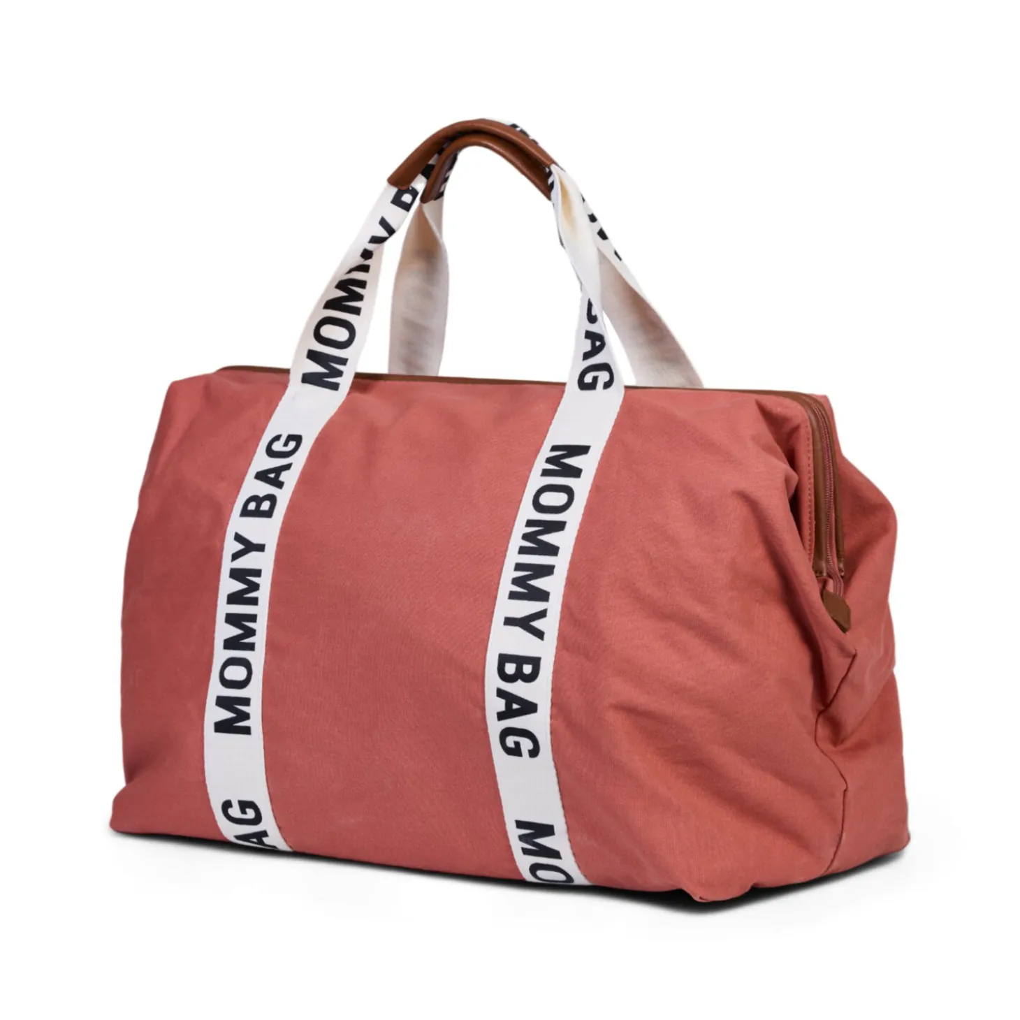 Mommy Bag ® Sac A Langer – Signature - Toile - Terracotta