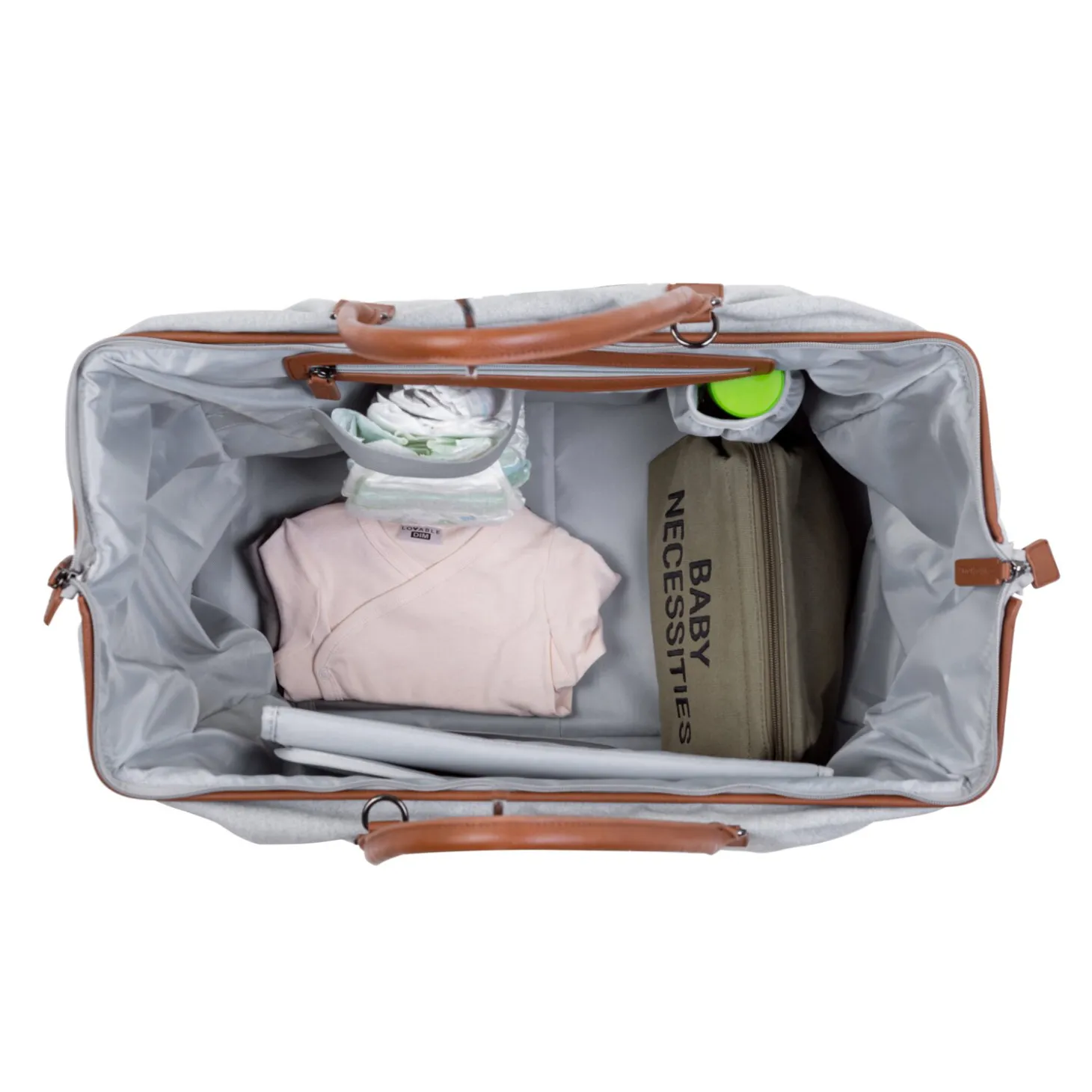 Mommy Bag ® Sac A Langer - Canvas - Gris