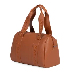 Mommy Club Sac à Langer - Signature - Cuir Vegan - Brun