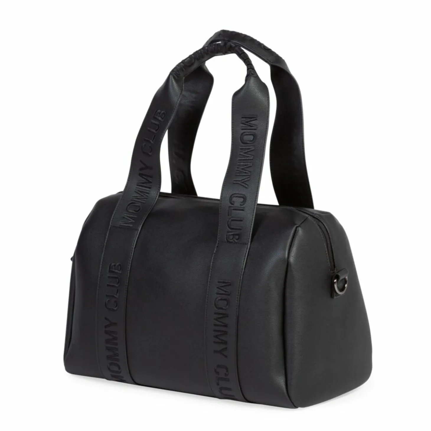 Mommy Club Sac à Langer - Signature - Cuir Vegan - Noir