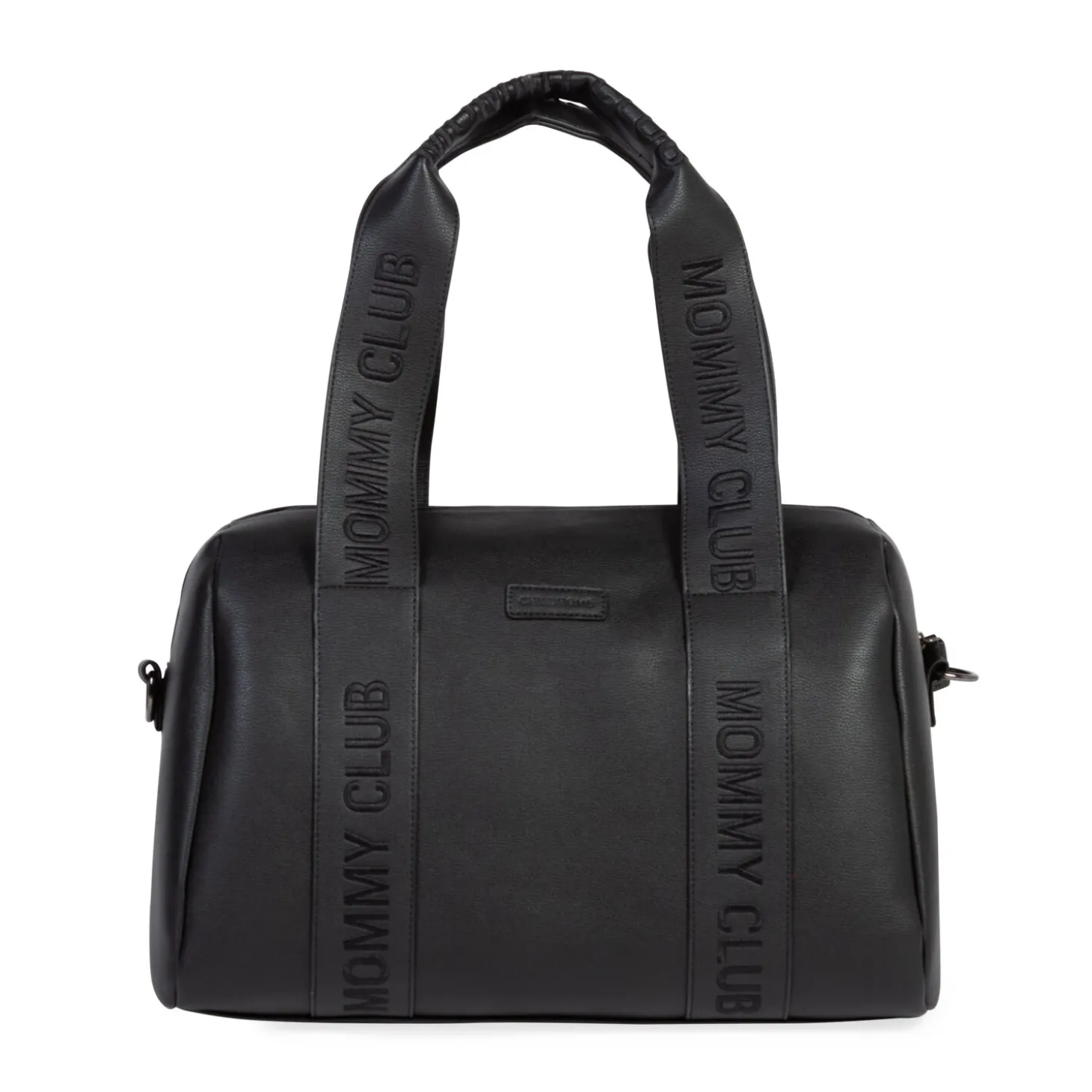 Mommy Club Sac à Langer - Signature - Cuir Vegan - Noir