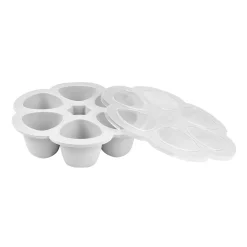 Moule multiportions silicone 6X90ml Gris clair