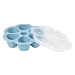 Moule multiportions silicone 6X150ml Bleu