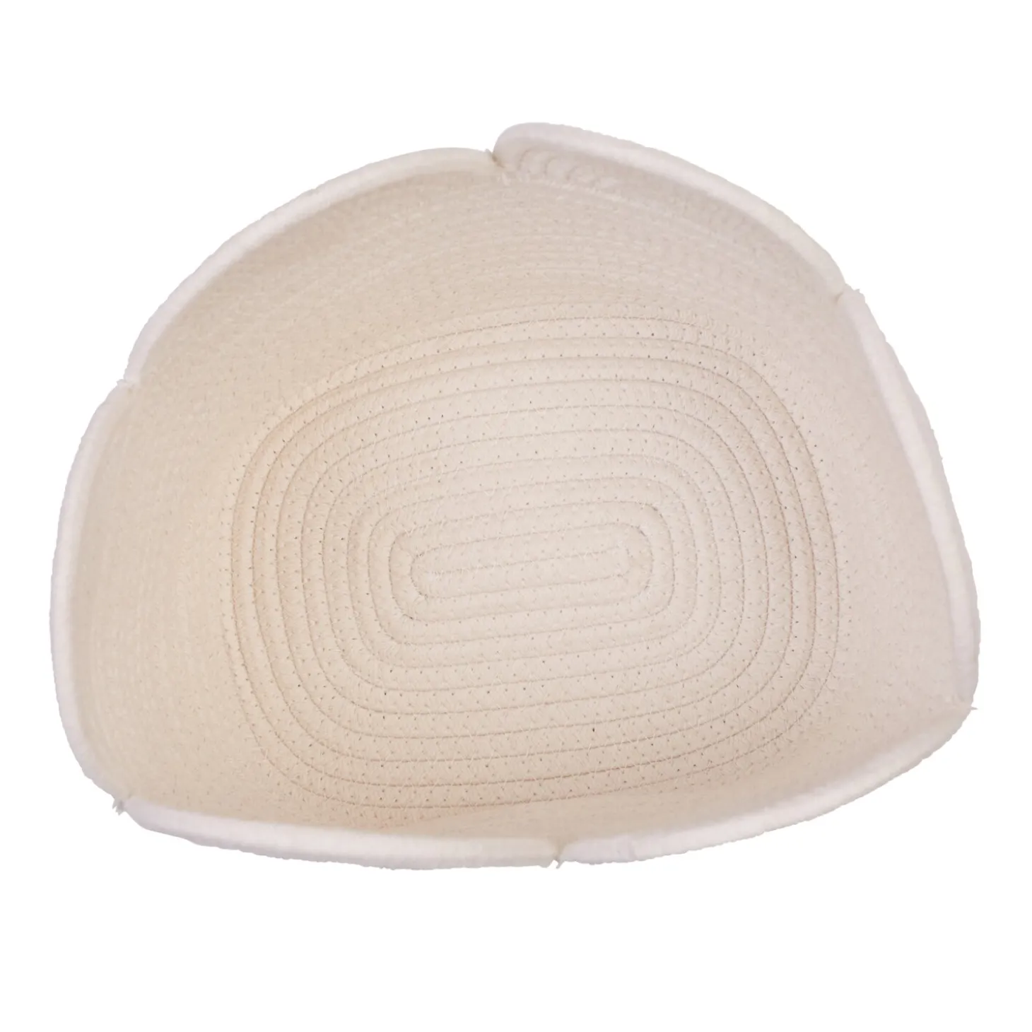 Panier fleur - 30x20x15CM - Corde De Coton - Ecru