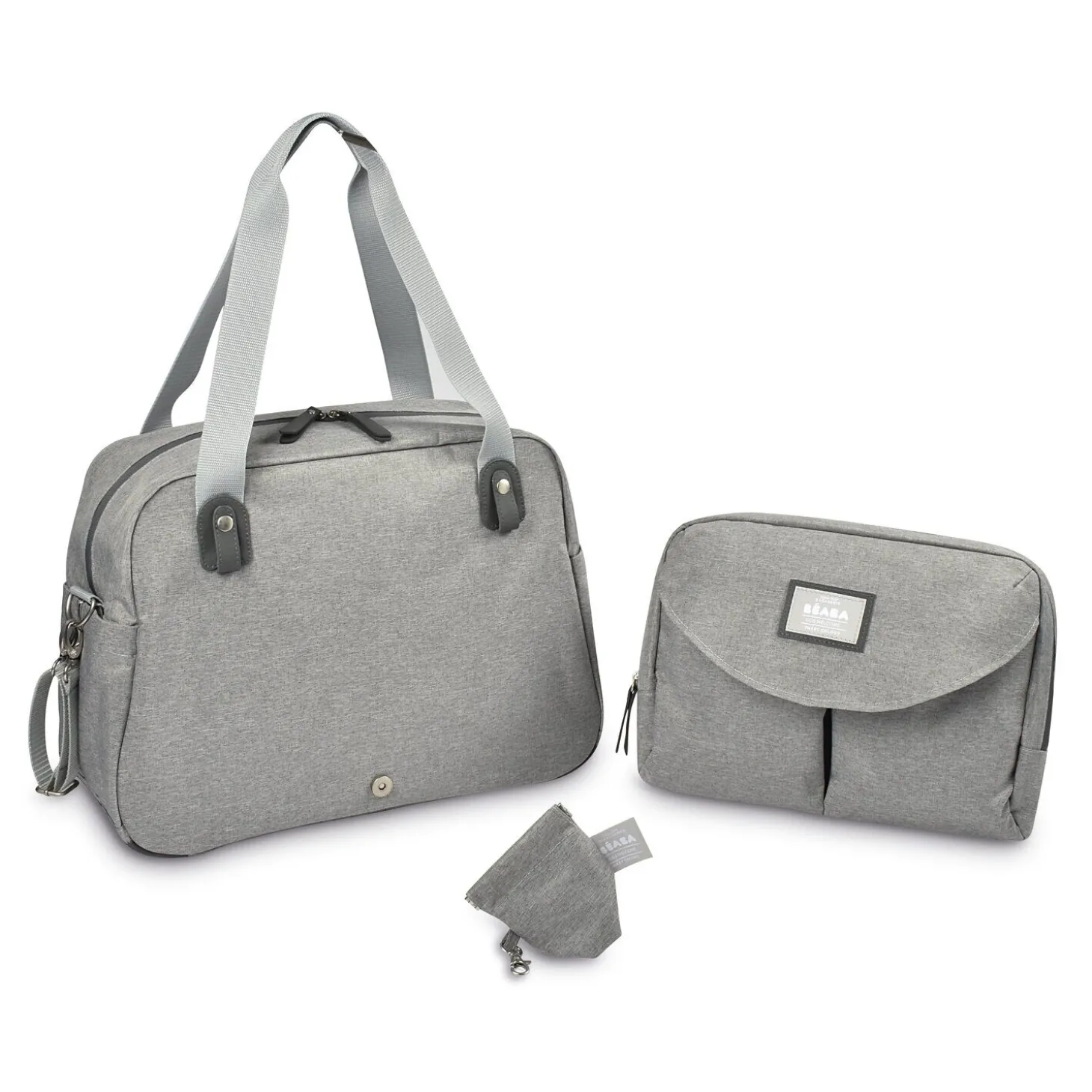 Sac à langer Genève Gris chiné