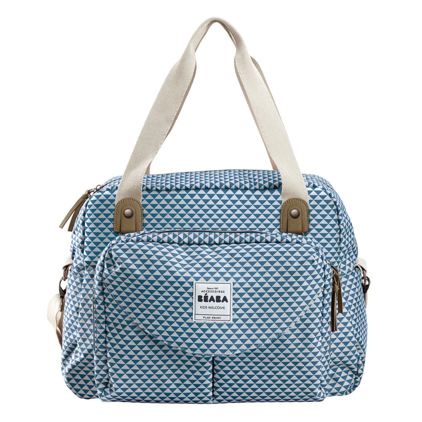 Sac à langer Genève Play print Bleu