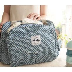 Sac à langer Genève Play print Bleu