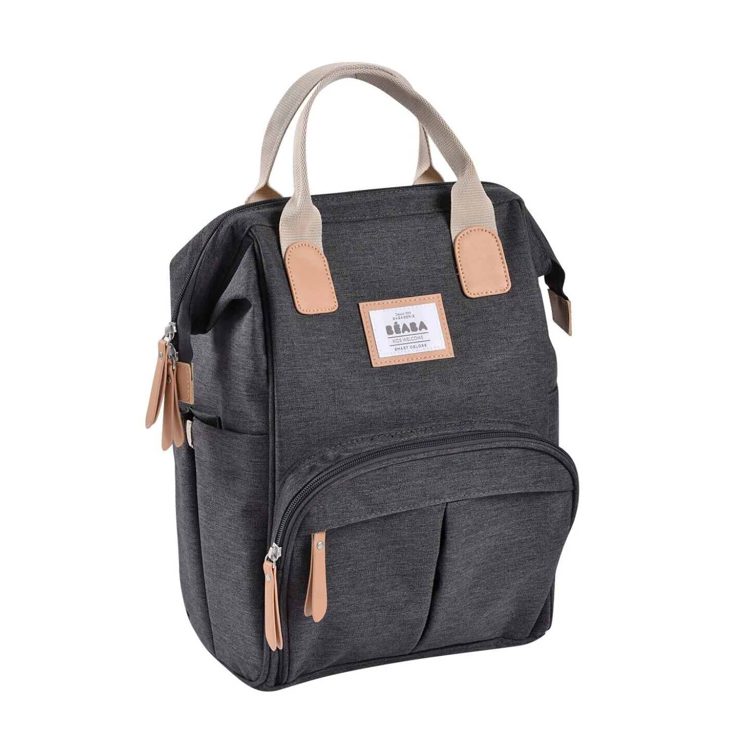 Sac à langer Wellington Gris Chiné foncé