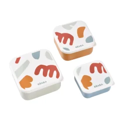 Set de 3 boîtes à gouter Playful