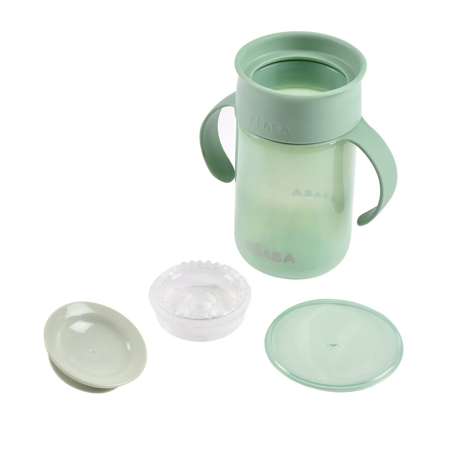 Tasse d’apprentissage 360° Vert sauge