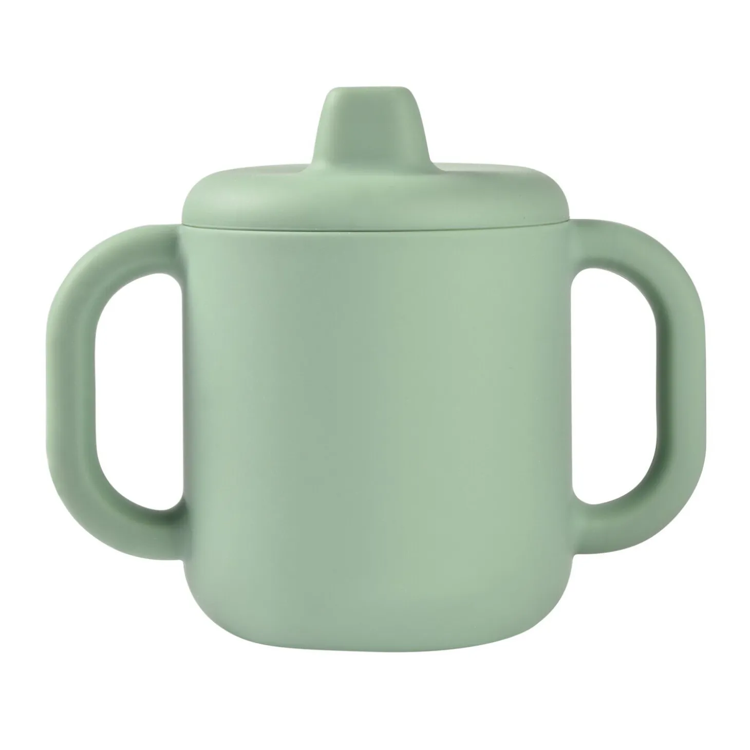 Tasse d'apprentissage silicone Vert sauge