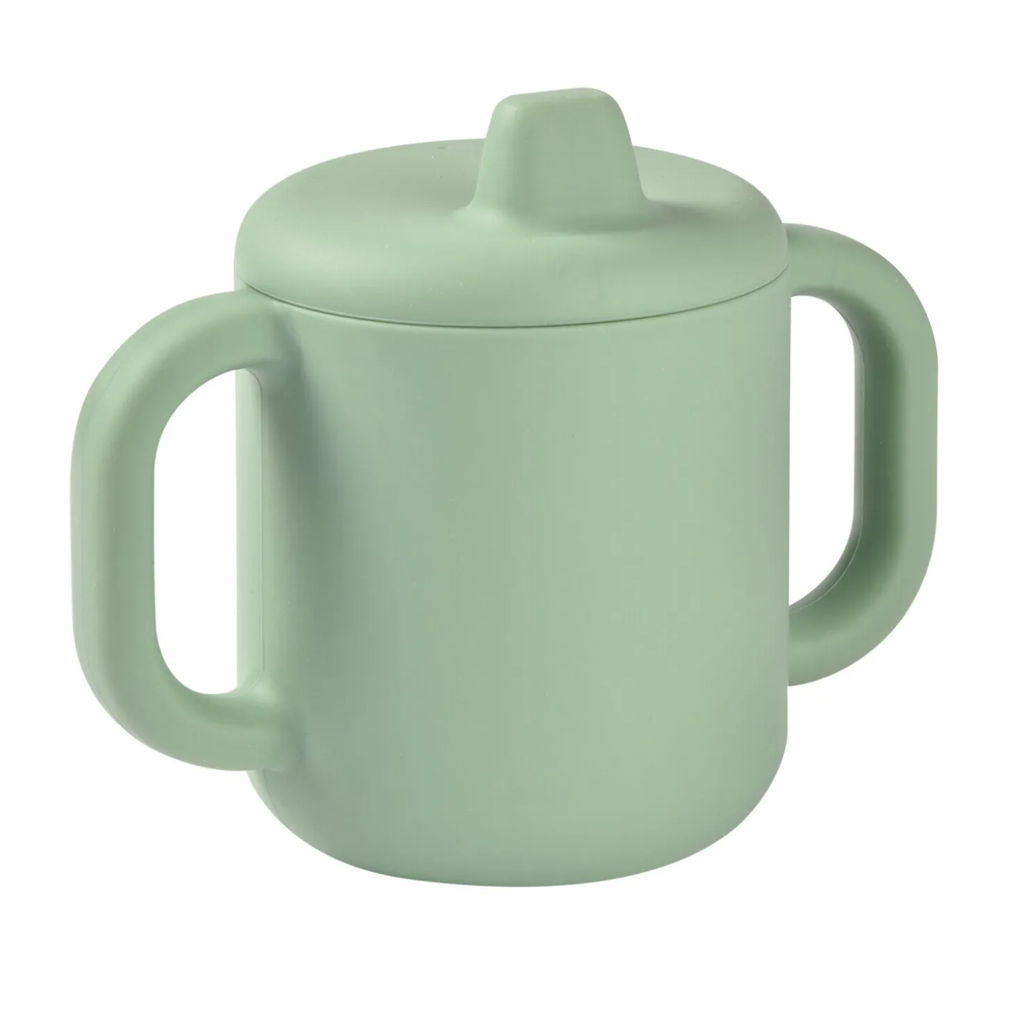 Tasse d'apprentissage silicone Vert sauge