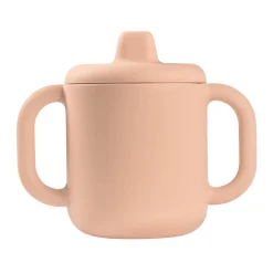 Tasse d'apprentissage silicone Rose