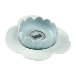Thermomètre de bain Lotus Bleu vert