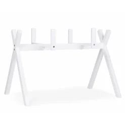 Tipi Support Pour Couffin Moise + Arche Bébé - Bois - Blanc