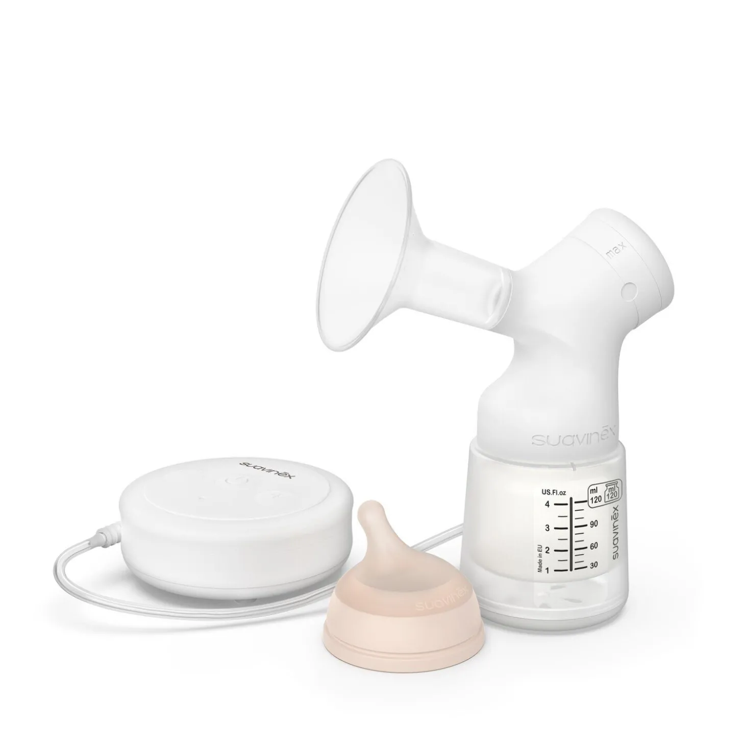 Tire-lait électrique avec biberon Zero Zero 120 ml