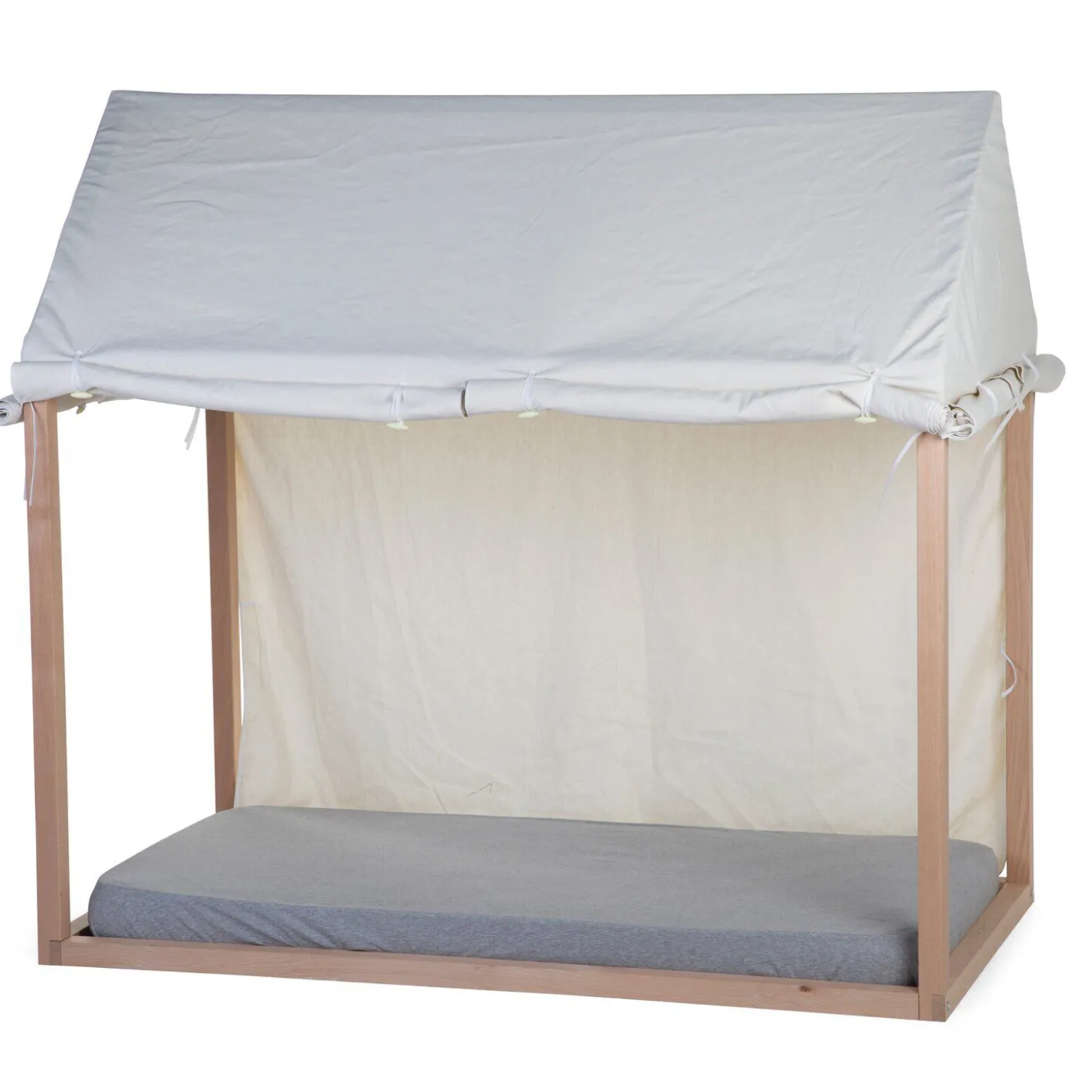Toile Pour Lit Cabane - 70x140 Cm - Blanc
