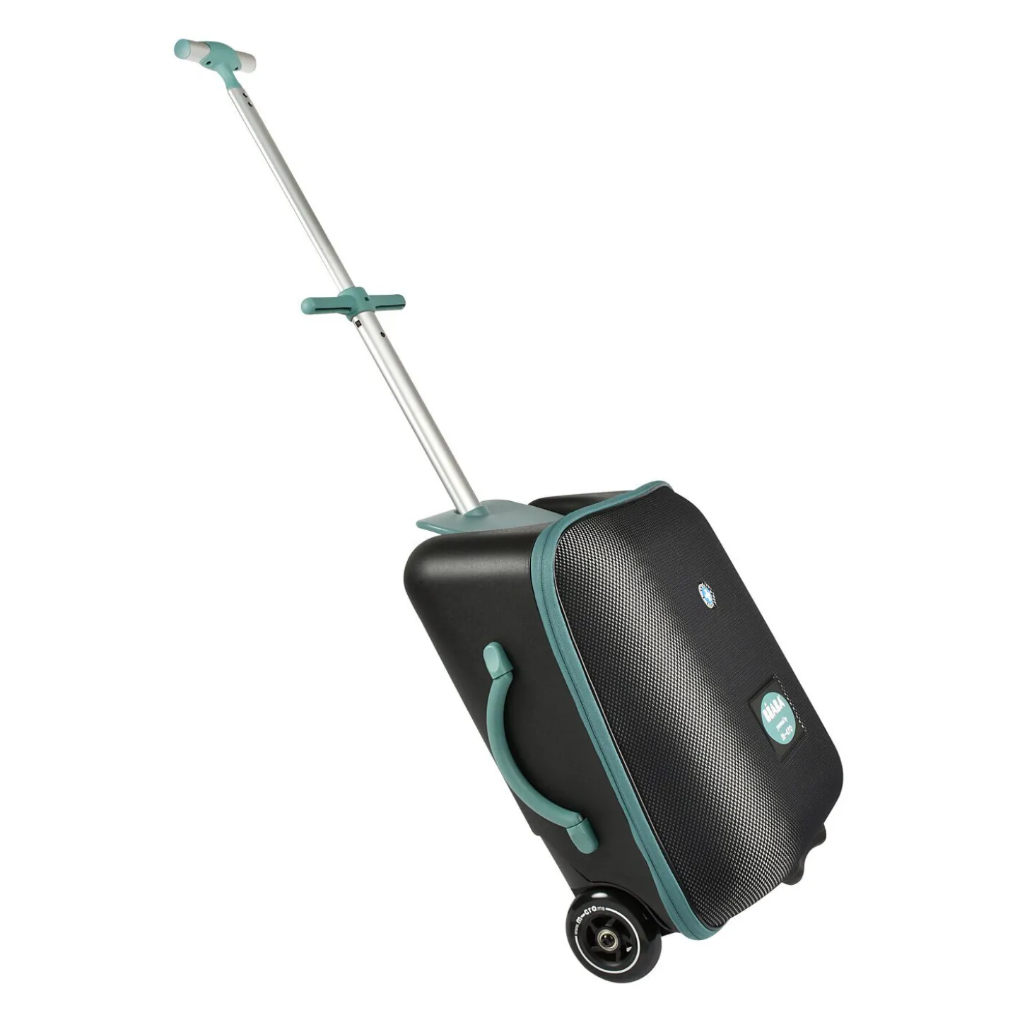 Valise avec assise de voyage Luggage Eazy Bleu-vert